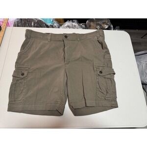 Foundry Supply Cargo Shorts Mens 48 Beige Utility Big‎ Tall Casual Stretch k